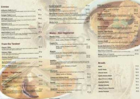 Avial Indian Cuisine menu