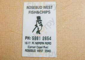 Rosebud Wets Fish 'n ' Chips food