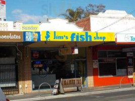Jims Fish Shop outside