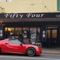 Fifty Four Cafe outside