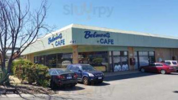 Belmonts Cafe outside