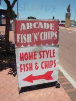 Arcade Fish Chips outside