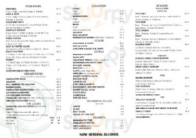 Hide And Seek Fish And Chippery menu