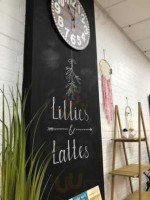 Lillies and Lattes inside