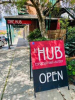The Hub Espresso Bar and Eatery outside