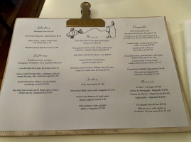 Ortega Fish Shack menu