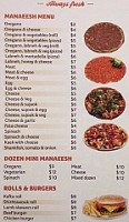 Manaeesh Pizza and Kebab 