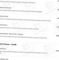 Yashraj The Indian Restaurant menu