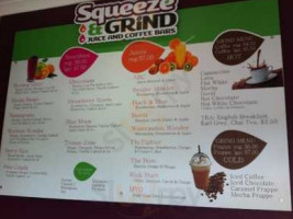 Squeeze And Grind Juice And Coffee Bars food