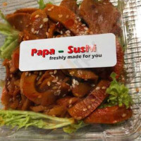 Papa Sushi food