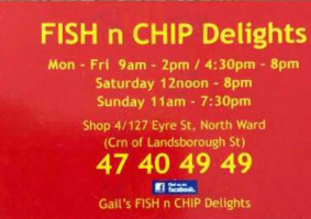 Fish n chip delights food