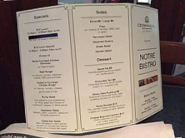 Crown Hotel Sydney menu