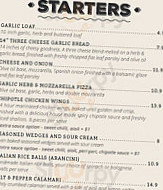 Crisp Pizza & Expresso menu