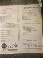 Pearl Garden Restaurant menu