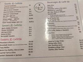 Cafe 56 menu
