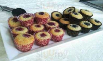 The Little Yellow Cake Stall food