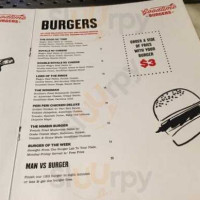 Goodtime Burguers menu