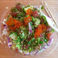 Fishbowl Sashimi Bar food