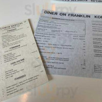 Diner On Franklin menu