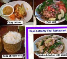 Baan Latsamy Thai Restaurant food
