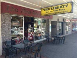 The Liberty Cafe inside