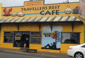 Travellers Rest Cafe outside