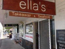 Ella's Takeaway And Seafood outside