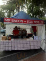 Mr Bacon Egg Roll food