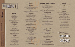 Il Corso Cafe menu