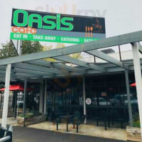 Oasis Cafe outside
