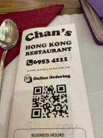 Chan's Hong Kong food
