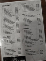 Sunshine Grill menu