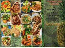 Fusion Thai Cuisine food