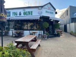 Fig And Olive Mediterranean Cafe Shisha outside