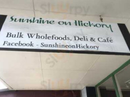 Sunshine On Hickory food