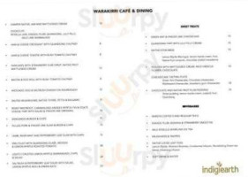 Warakirri Cafe By Indigiearth menu