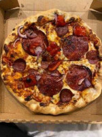 Angry Tony's Pizza Mascot Alexandria food