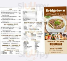 Bridgetown Vietnamese Cafe food