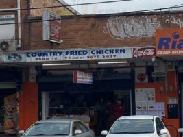 Country Fried Chicken outside