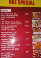 Raj Raj Fast Food Centre food
