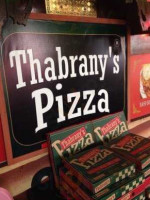 Thabrany's Pizza menu
