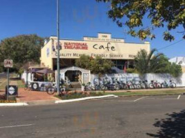 Pow Wow On Mackenzie Coffee Shop outside