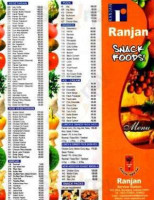 Ranjan Snack Foods menu