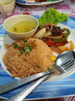 Budak Burger Stall food