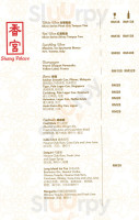 Shang Palace menu