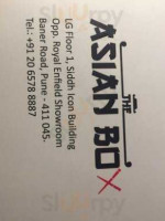 The Asian Box food