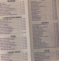 Palace Chinese menu