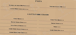 Cravin Pizza Cooroy menu