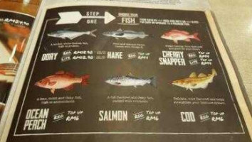 The Manhattan Fish Market menu