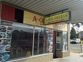 A-one Indian Sweet Shop outside